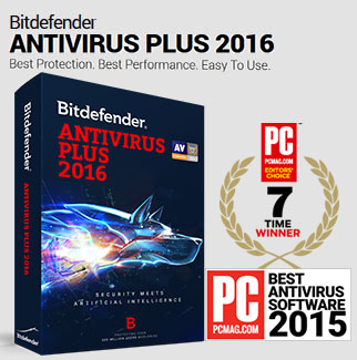 Bitdefender Antivirus Plus 2016 coupons