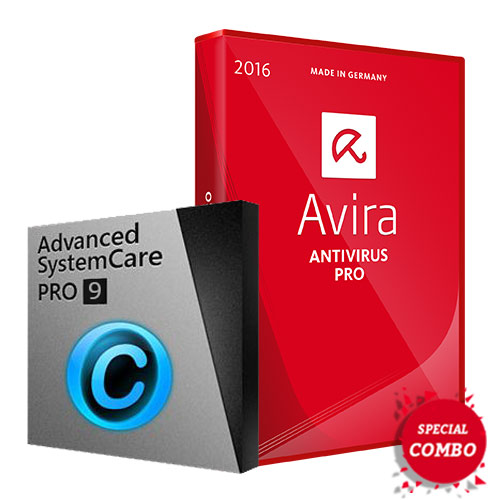 Avira Antivirus Pro 2016 + Advanced SystemCare 9 Pro